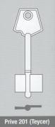 MATRICES DOBLE PALETA PRIVE 201 TEYCER