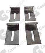 SOPORTE P/VIDRIO X 10 CORREDIZO ANCHO 4 MM
