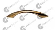 TIRADOR PVC FLORENCIA 128MM DORADA