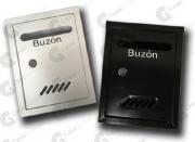 BUZON PARA PARED NEGRO