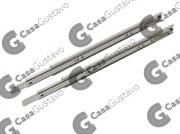 CORREDERA TELESCOPICA 250MM ZINC/NEG. 9000001