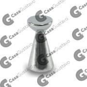 TIRADOR PEON 11MM CROMO MATE 3396702