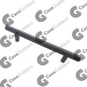 MANIJA TIRADOR PVC BARRAL 160MM GRIS PLATA MATE