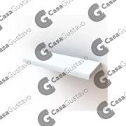 ESTANTE FLOTANTE C/SOPORTE INV. 60X25CM BLANCO