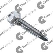 TORNILLO TEL HEX T1 SIN ARANDELA 14 X 1 1/2 XUNIDA