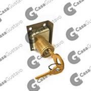 CERRADURA TREBOL 1710/18MM MEDIO EMBUTIR CAJON