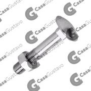 BULON CABEZA RDA C/C C/TUERCA 1/4 X 2" X 1 UNIDAD