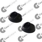 PATIN PVC REDONDO NEGRO PARA PLACA DE 18 MM