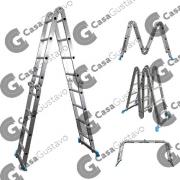 ESCALERA GAMMA ALUMINIO ARTICULADA X4 G211AR