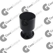TIRADOR AURE 21MM TERMINACIÓN NEGRO AL368G