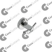 PERCHA REDONDA 2 GANCHOS AC.INOX WC-203