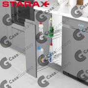 STARAX CANASTO 2 NIVELES MOD. 20 CROMADO 9350255