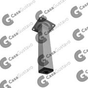 PATA DE HIERRO CUADRADA (25X25) 10CM GRIS BRZ-6910
