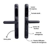 CERRADURA INTELIGENTE - BIOMETRICA ANGOSTA S5