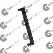 MANIJON SIMPLE RECTANGULAR NEGRO 40 X20X700MM BRZ-